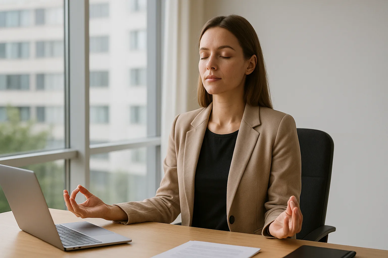 Cómo meditar cuando el estrés laboral no deja espacio