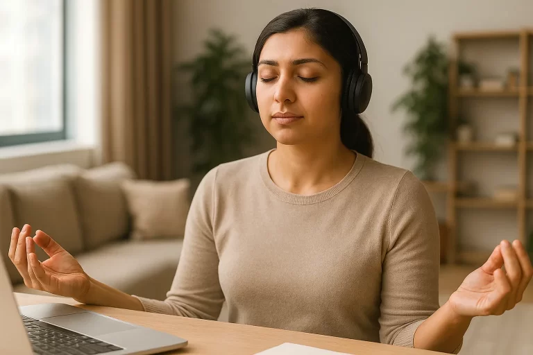 Meditación para el estrés del trabajo remoto y la vida acelerada