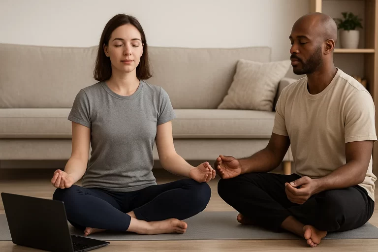 Por qué tomar clases de meditación y no aprender solo con videos o apps