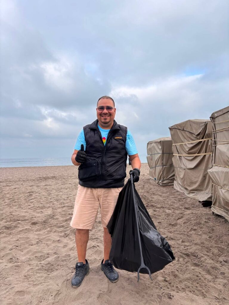 Limpieza playa en mayo 2026